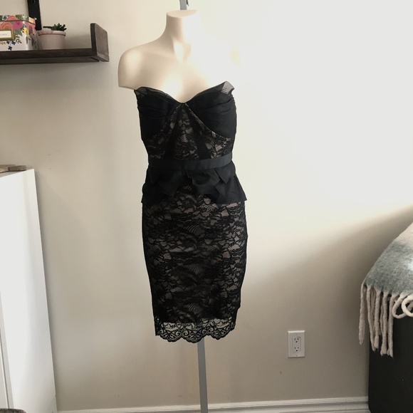 Nude/Black "A Girl Can Dream" dress- Alannah Hill - Picture 3 of 10